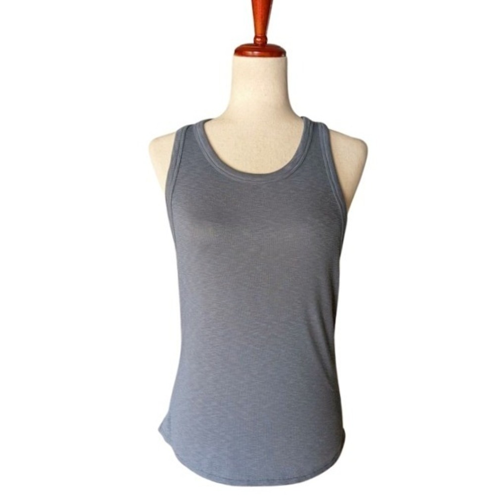 Vuori Lux Performance Tank Top Charcoal Grey Heather VW1012 Womens‎ Large